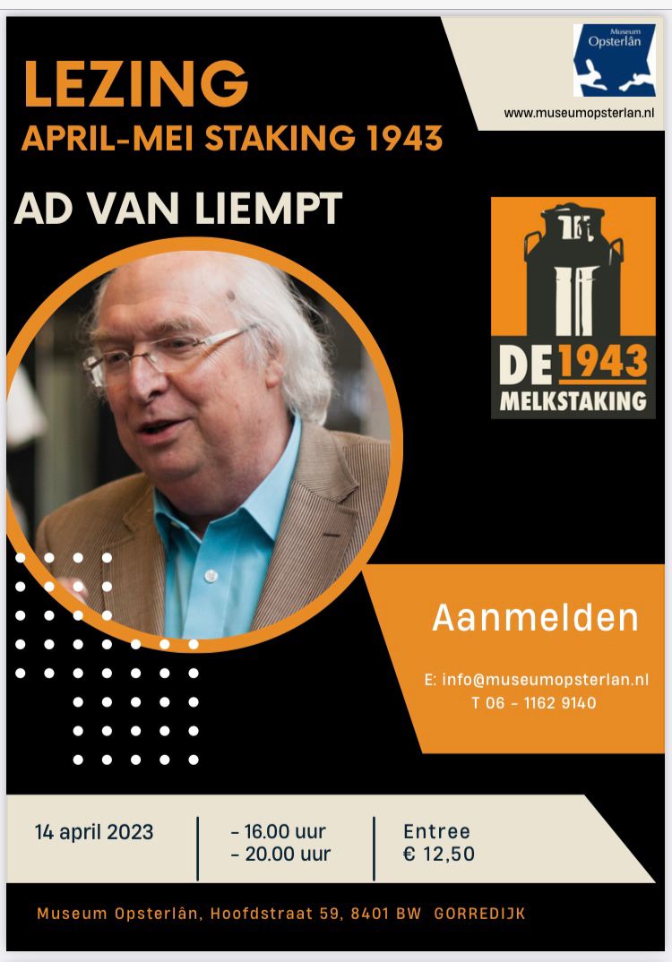 Flyer lezing Ad van Liempt